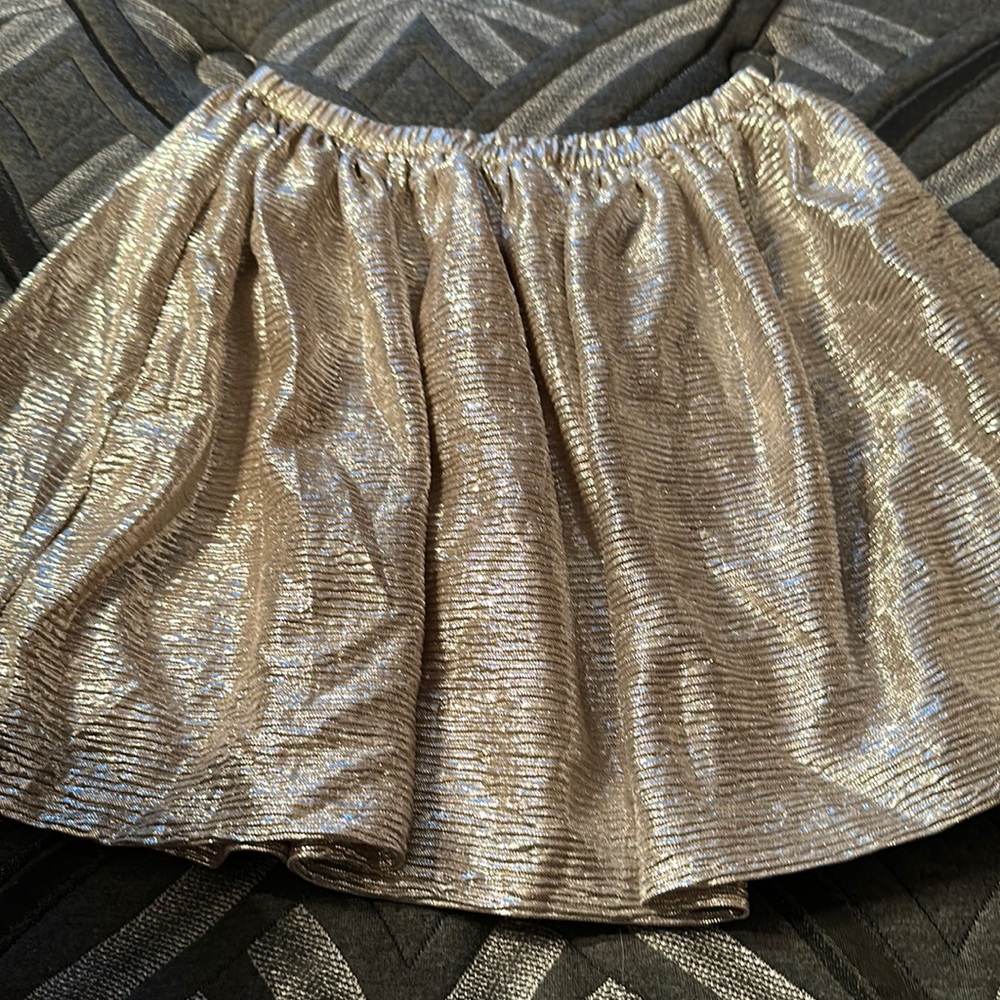 Nice gold skirt for the holidays